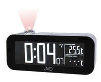 Budzik JVD RB93 z projektorem, Termometr, DCF77