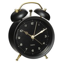 Budzik RETRO Okrągły zegarek Cichy mechanizm Loft