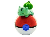 Budzik TEKNOFUN 811367 Bulbasaur Pokemon Radio FM - czerwony/biały