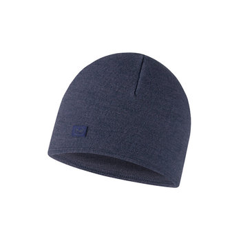 Buff Czapka Ciepła Wełna Merino Struktura Polaru Navy Granatowa - Buff