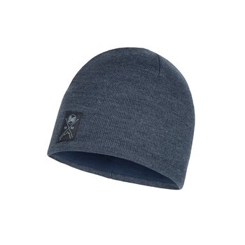 Buff, Czapka zimowa, Knitted & Polar Hat - Solid, niebieski, rozmiar uniwersalny - Buff