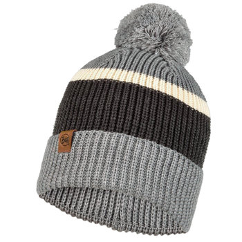 Buff, Elon Knitted Hat 1264649141000, Kobieta/Mężczyzna, Czapka, szara - Buff