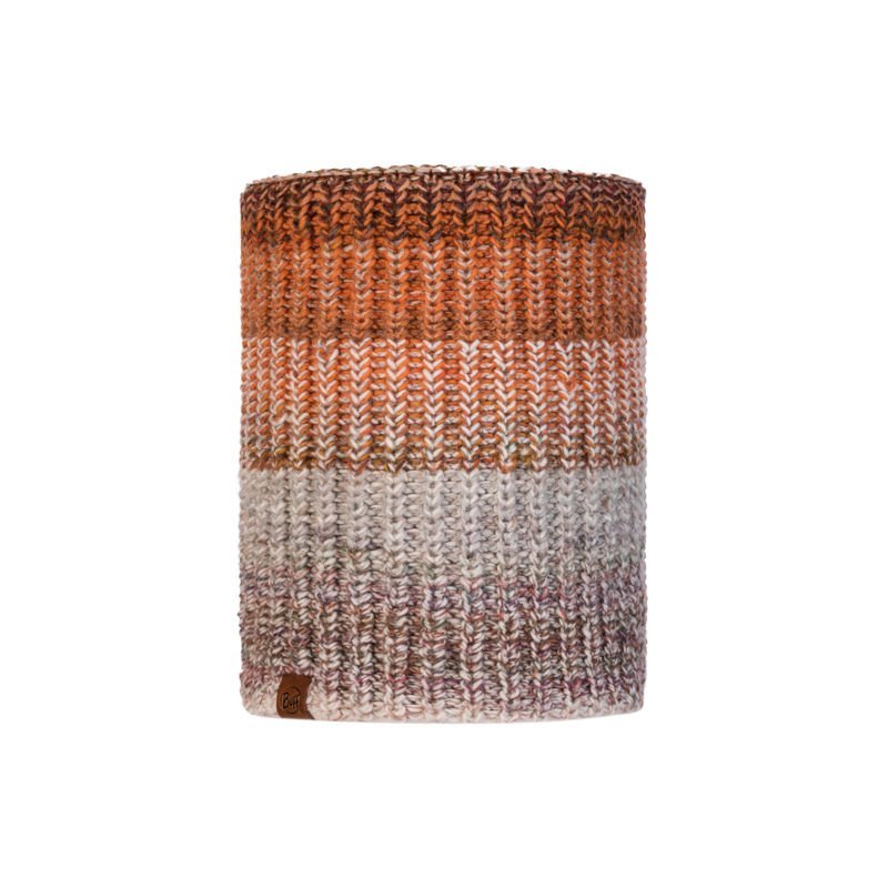 Buff, Komin zimowy, Knitted & Fleece Neckwarmer Olya, szary, rozmiar uniwersalny
