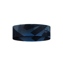 Buff opaska chłodząca Coolnet UV wąska 5,5 cm slim niebieska Azure bieganie trening Buff