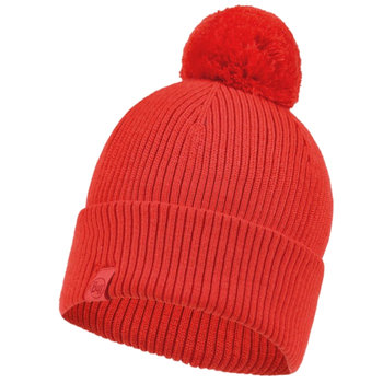 Buff, Tim Merino Hat Beanie 1264632201000, Kobieta/Mężczyzna, Czapka, Czerwona - Buff