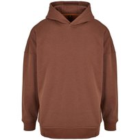 Build Your Brand Męska Bluza Z Kapturem O Kroju Oversize (L / Taupe) Build Your Brand