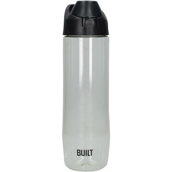 Built, Butelka na wodę z tritanu, Clip and Go, czarny, 710ml - Built