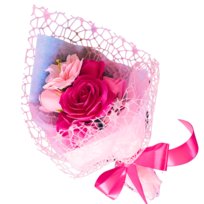 Bukiet mydlany na prezent, Kompozycja z Kwiatów Mydlanych  do wazonu