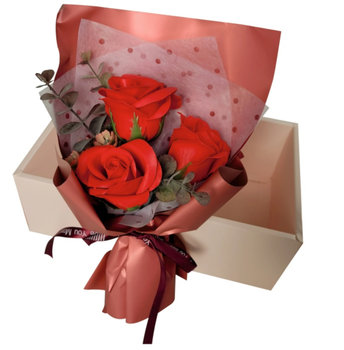 Bukiet Mydlany Wieczna Róża Flower Box Na Prezent - Inny producent