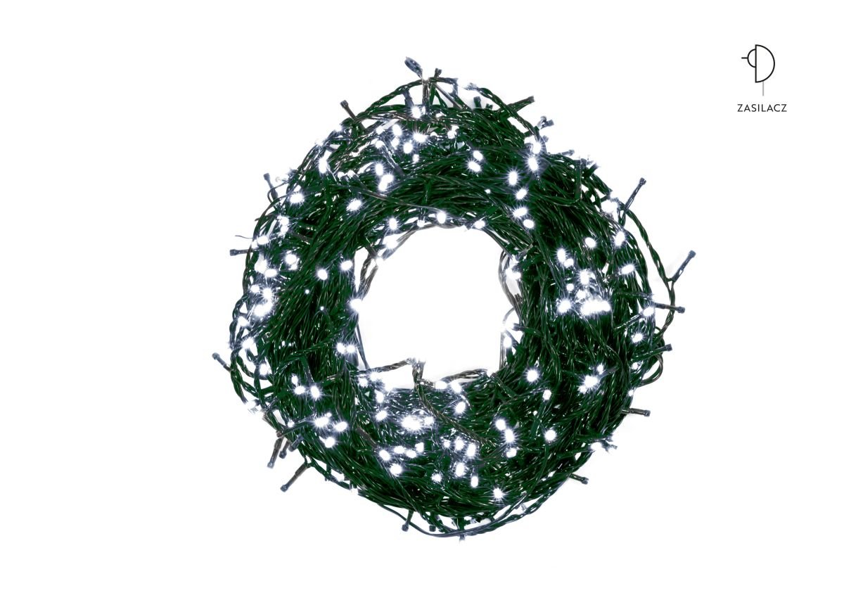 Bulinex, Lampki, 500 diod LED, 12,48 m, 6 W, barwa biała chłodna