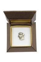 Bullmastiff, Bulmastif I - broszka z psem w pudełku prezentowym, elegancki pin, wpinka do klapy marynarki marki Art-Dog