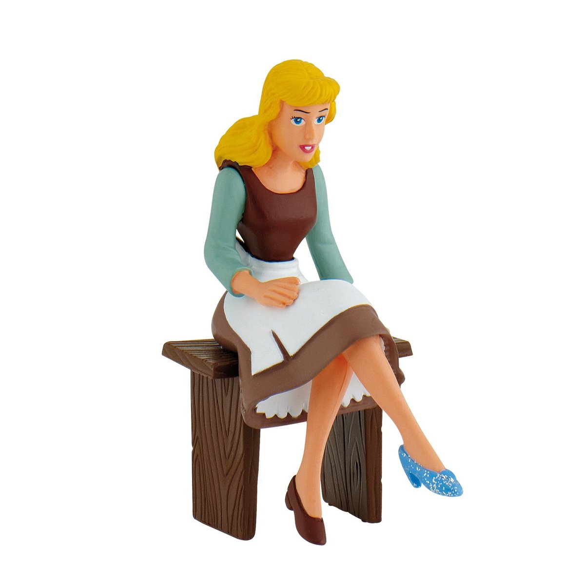 Bullyland 12362 - Figurka do gry, Walt Disney Kopciuszek ze szklanym ...