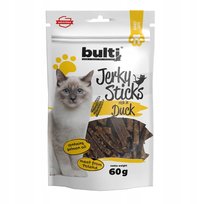 BULTI Jerky Sticks bogate w kaczke dla kota 60 g Bulti