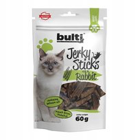 BULTI Jerky Sticks bogate w krolika dla kota 60 g Bulti
