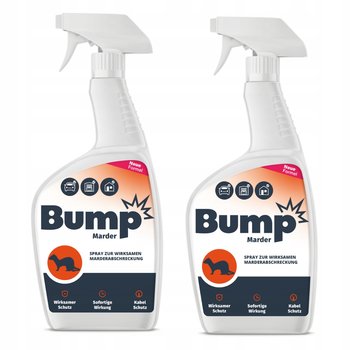 BUMP MARDER Odstraszacz na kuny do samochodu domu - przeciw kunom 500ml x2 - Bump