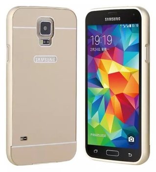 Bumper Alu Samsung Galaxy S5 Złoty - Bestphone