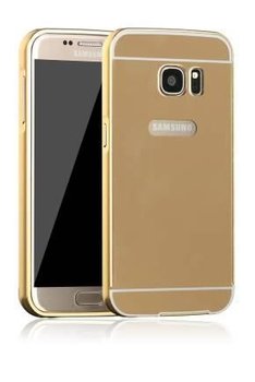 Bumper Mirror Samsung Galaxy S7 Złoty - Bestphone