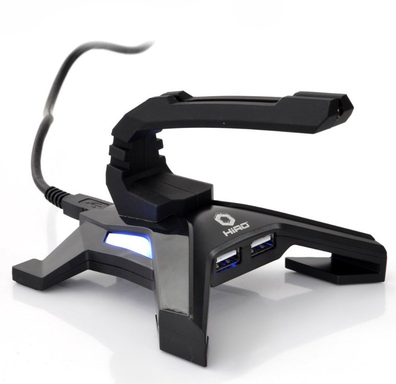 Bungee do myszy HIRO Atlas z wbudowanym HUB-em USB