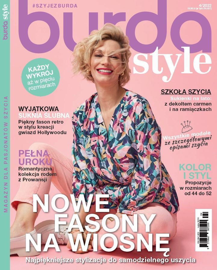 Burda 4/2022 - Opracowanie zbiorowe | Ebook Sklep EMPIK.COM