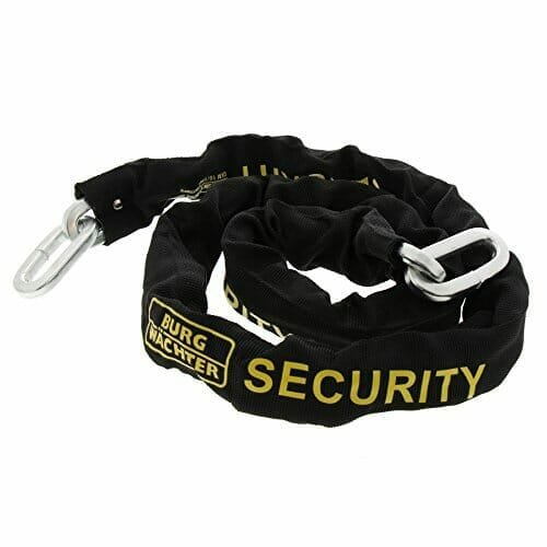 Catena Di Sicurezza Burg-Wächter 10mm - Lunghezza 1,5m Con Rivestimento Tessuto | Per Moto, Bici E Attrezzi - Foto 7