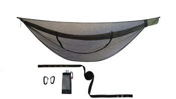 Bushmen Hamak Turystyczny Z Moskitierą I Akcesoriami Jungle Set Long - 3,3M - BUSHMEN® Travel Gear