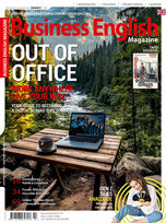 Business English Magazine Colorful Media