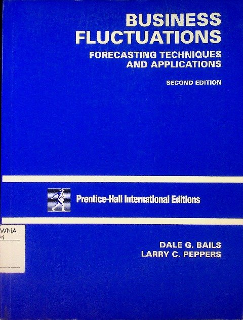 Business Fluctuations: Forecasting Techniques and Applications ...