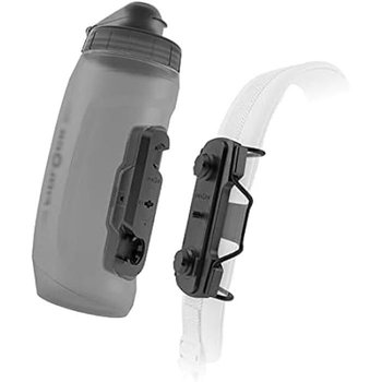 Butelek - FIDLOCK - Butelek Twist - 590 ml - Przezroczysty Czarny - Texbase - Fidlock