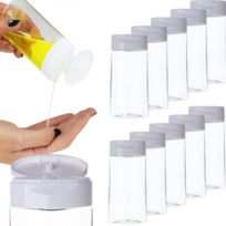 Butelka 100ml Podróżna Bezbarwna Plastikowa Buteleczka Do Samolotu 10 Sztuk Inna marka