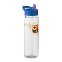 Butelka 560ml z pokrywką flip-top ze słomką Barcelona Dla fana piłki nożnej