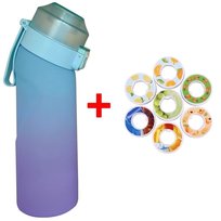 Butelka Air Water Up/butelka na wodę smakową – 650 ml – 7 kapsułek w zestawie – Camping Sport