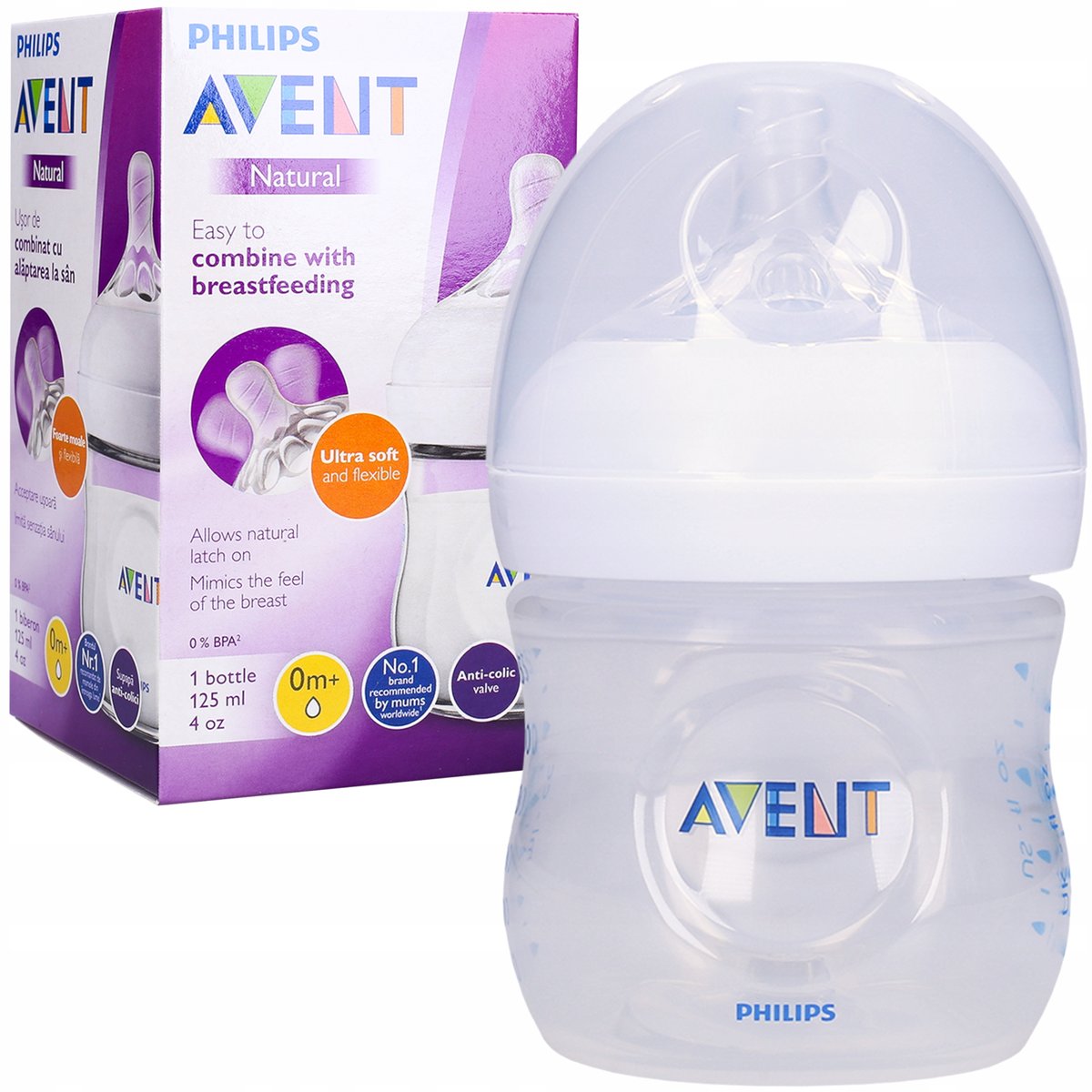 philips avent butelka 125