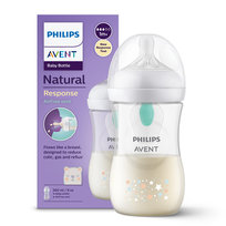 Butelka do karmienia PHILIPS AVENT SCY673/82 - 260 ml, AirFree antykolkowa smoczek naturalny ergonomiczna dla niemowląt bez BPA
