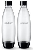 Butelka do saturatora SODASTREAM Fuse, 2 szt. - 1 l czarne butelki do gazowania wody do zmywarki bez BPA akcesoria do syfonu
