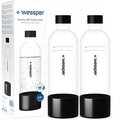 Butelka do saturatora Wessper Sodamaker S1 0,8l - 2 sztuki czarna BPA FREE&nbsp;-&nbsp;Wessper