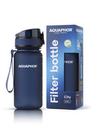 Butelka filtrująca Aquaphor City 0,35 l, granatowa