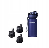 Butelka filtrująca Aquaphor City 0,35 l z 3 filtrami, granatowa AQUAPHOR