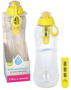 Butelka Filtrująca Dafi Soft 0,5L + 2 Filtry Cytrynowa Żółta - Dafi