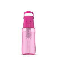 Butelka filtrująca Dafi SOLID 0,5 flamingowa barwiona z filtrem