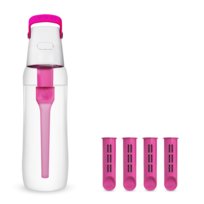 Butelka filtrująca Dafi SOLID 0,7 l flamingowa z 4 filtrami