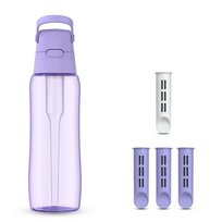 Butelka filtrująca Dafi SOLID 0,7 zbiornik zakrętka lavender 4 filtry Dafi