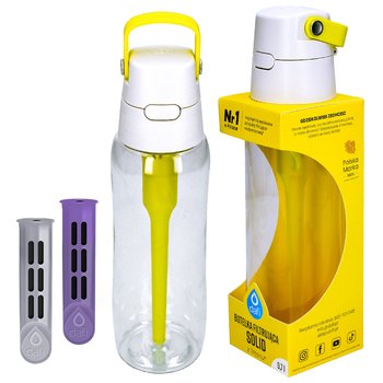 Butelka Filtrująca Do Wody Dafi Solid 0,7L Żółta + 2 Filtry - Dafi