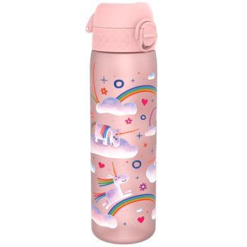 Butelka na wodę bidon Unicorn Rainbows Tęcza, Jednorożec BPA Free  ION8 0,5 l - ION8