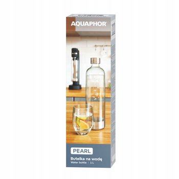Butelka na wodę do saturatora Aquaphor Pearl pojemność 1l - Aquaphor