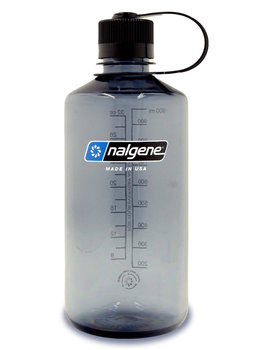 Butelka na wodę Nalgene Narrow Mouth Tritan Sustain 1 l - grey - Inna marka