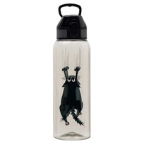 Butelka na wodę, Purrrfect School, szara, 700 ml