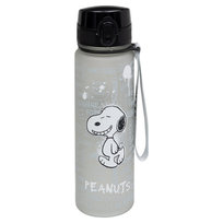 Butelka na wodę, Snoopy, tritanowa, szary, 600ml