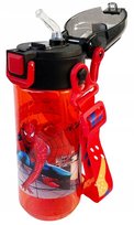 BUTELKA na wodę SPIDERMAN BIDON dla chłopca z ustnikiem i BLOKADA 450ml inna (Inny)