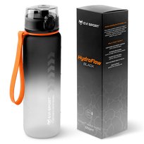 BUTELKA NA WODĘ TRITANOWA BIDON SPORTOWY SZCZELNY MIARKA MOTYWACYJNA 650ML EVI