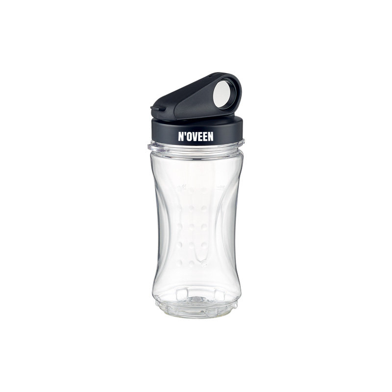 Butelka NOVEEN SB05 black, czarna, 300 ml